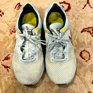 Used Nike React Mens size 8 running shoes.